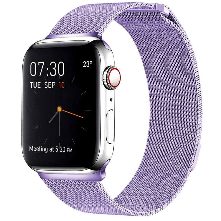 สายรัดนาฬิกา Milanese Loop แบบแม่เหล็กสแตนเลส สำหรับ Apple Watch Ultra 49mm&Watch Ultra 2 49mm / Series 10 46mm / 9&8&7 45mm / SE 3&SE 2&6&SE&5&4 44mm / 3&2&1 42mm, สำหรับ Apple Watch Ultra 49mm / Series 8&7 45mm / SE 2&6&SE&5&4 44mm / 3&2&1 42mm