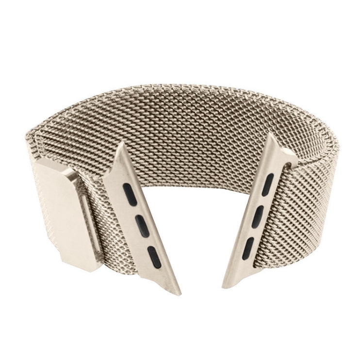 สายรัดนาฬิกา Milanese Loop แบบแม่เหล็กสแตนเลส สำหรับ Apple Watch Ultra 49mm&Watch Ultra 2 49mm / Series 10 46mm / 9&8&7 45mm / SE 3&SE 2&6&SE&5&4 44mm / 3&2&1 42mm, สำหรับ Apple Watch Ultra 49mm / Series 8&7 45mm / SE 2&6&SE&5&4 44mm / 3&2&1 42mm