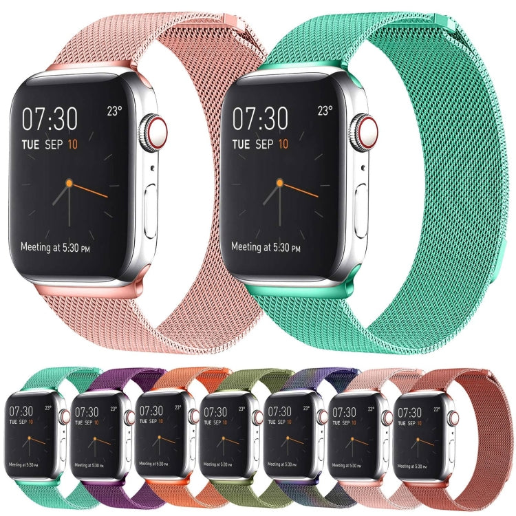 สายรัดนาฬิกา Milanese Loop แบบแม่เหล็กสแตนเลส สำหรับ Apple Watch Ultra 49mm&Watch Ultra 2 49mm / Series 10 46mm / 9&8&7 45mm / SE 3&SE 2&6&SE&5&4 44mm / 3&2&1 42mm, สำหรับ Apple Watch Ultra 49mm / Series 8&7 45mm / SE 2&6&SE&5&4 44mm / 3&2&1 42mm