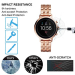For Fossil Q Venture HR Gen4 0.26mm 2.5D 9H Tempered Glass Film Screen Protector, For Fossil Q Venture HR Gen4
