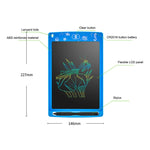 แท็บเล็ต LCD สีขนาด 8.5 นิ้ว สำหรับเด็ก กระดานวาดภาพอิเล็กทรอนิกส์ LCD