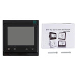 BHT-002GALW เทอร์โมสตัทห้องแบบดิจิทัล LCD ระบบทำความร้อนน้ำ 3A พร้อมแสดงเวลา ควบคุม WiFi, BHT-002GBLW 3A (สีดำ) ระบบทำความร้อนน้ำ, BHT-002GBLW 3A (สีขาว) ระบบทำความร้อนน้ำ