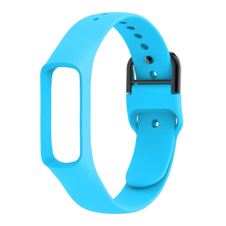 สายรัดนาฬิกาซิลิโคนสีเรียบสำหรับ Galaxy Fit-e