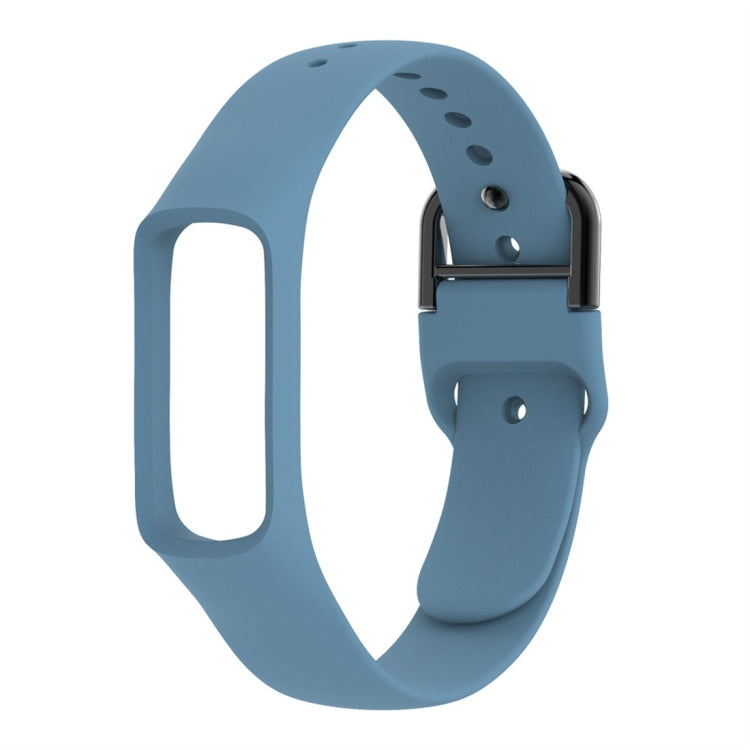 สายรัดนาฬิกาซิลิโคนสีเรียบสำหรับ Galaxy Fit-e