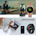 SMA-R2 นาฬิกาสมาร์ทหน้าจอ IPS 1.3 นิ้ว กันน้ำระดับ IP65, รองรับการโทร / แจ้งเตือนข้อความ / บลูทูธโหมดคู่ 3.0 + 4.0 / ตรวจวัดการนอนหลับ / แจ้งเตือนการนั่งนาน