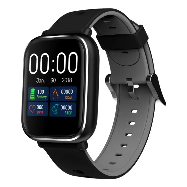 Q58S สมาร์ทวอทช์หน้าจอสัมผัส TFT 1.3 นิ้ว กันน้ำ IP67 รองรับการแจ้งเตือนสายเรียกเข้า / ตรวจวัดอัตราการเต้นหัวใจ / ตรวจวัดความดันโลหิต / ตรวจวัดการนอนหลับ