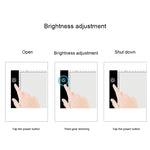 3.5W 5V LED USB Three Level of Brightness Dimmable A4 Acrylic Scale Copy Boards Anime Sketch Drawing Sketchpad, Copy Boards