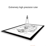 A3 8W 5V LED USB Three Level of Brightness Dimmable  Acrylic Scale Copy Boards Anime Sketch Drawing Sketchpad with USB Cable, Three Level of Brightness Dimmable with USB Cable & Power Adapter