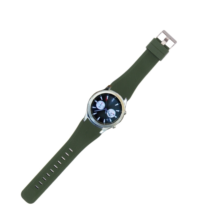 สำหรับ Samsung Gear S3 Classic สายนาฬิกาซิลิโคน ความยาวประมาณ 22.4 ซม., CA5541AG, CA5541B, CA5541D, CA5541E, CA5541G, CA5541P, CA5541R, CA5541W, CA5541Y, CA5541I