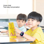 Q12B นาฬิกาสมาร์ทหน้าจอสี 1.44 นิ้ว สำหรับเด็ก, รองรับการระบุตำแหน่ง LBS / โทรสองทาง / ปุ่มกดฉุกเฉิน / ตรวจสอบเสียง / แอป Setracker