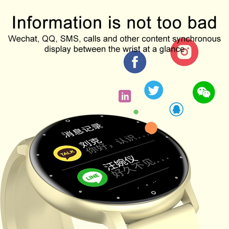 นาฬิกาอัจฉริยะหน้าจอ 1.28 นิ้ว กันน้ำ IP67 สายเหล็ก รองรับการตรวจวัดอัตราการเต้นหัวใจ, สายเหล็ก (สีน้ำเงิน), สายเหล็ก (สีดำ), สายเหล็ก (สีชมพู), สายเหล็ก (สีทอง)