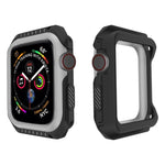 เคสป้องกันสมาร์ทวอทช์กันกระแทกสองสี สำหรับ Apple Watch Series 3 / 2 / 1 42 มม. (ดำแดง), (ดำเหลือง), (ชมพูฟ้า)