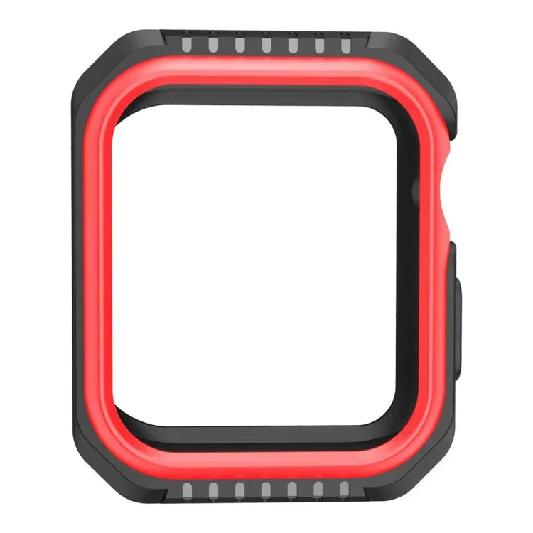 เคสป้องกันสมาร์ทวอทช์กันกระแทกสองสี สำหรับ Apple Watch Series 3 / 2 / 1 42 มม. (ดำแดง), (ดำเหลือง), (ชมพูฟ้า)