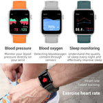 นาฬิกาอัจฉริยะกีฬา Bluetooth Smart SE02 รองรับการตรวจวัดอัตราการเต้นของหัวใจ / ความดันโลหิต / ปริมาณออกซิเจนในเลือด & การติดตามการนอนหลับ & การแจ้งเตือนการนั่งนิ่ง