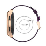 สายรัดนาฬิกาข้อมือไนลอนถักลายเส้น 20 มม. สำหรับ Galaxy Watch 42 มม., Galaxy Active / Active 2, Gear Sport, S2 Classic