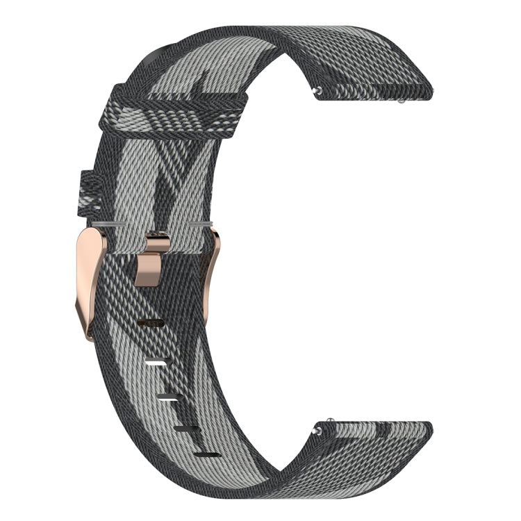 สายรัดข้อมือนาฬิกาไนลอนถักลาย 22 มม สำหรับ Huawei GT / GT2 46 มม, Honor Magic Watch 2 46 มม / Magic