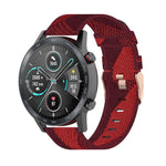 สายรัดข้อมือนาฬิกาไนลอนถักลาย 22 มม สำหรับ Huawei GT / GT2 46 มม, Honor Magic Watch 2 46 มม / Magic