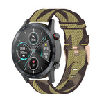 สายรัดข้อมือนาฬิกาไนลอนถักลาย 22 มม สำหรับ Huawei GT / GT2 46 มม, Honor Magic Watch 2 46 มม / Magic