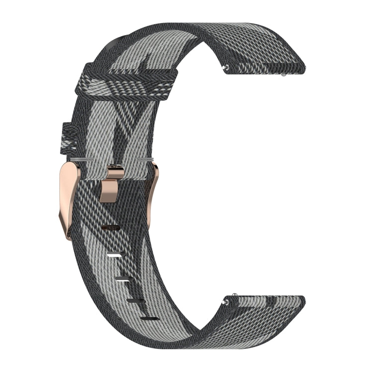 สายนาฬิกาไนลอนถักลายเส้นขนาด 22 มม. สำหรับ Galaxy Watch ขนาด 46 มม. / Gear S3