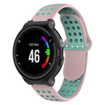 Double Colour Silicone Sport Watch Band for Garmin Forerunner 220 / Approach S5 / S20
