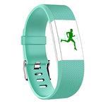 Square Pattern Adjustable Sport Watch Band for FITBIT Charge 2, Size: S, 10.5x8.5cm, S, Mint Green, Coral Red, S, Navy Blue, S, Dark Purple, S, Purple, S, Orange, S, Cyan, S, Pink, S, Red, S, Green, S, Rose Red, S, Grey, S, Sky Blue, S, Blue, S, White ...