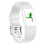Square Pattern Adjustable Sport Watch Band for FITBIT Charge 2, Size: S, 10.5x8.5cm, S, Mint Green, Coral Red, S, Navy Blue, S, Dark Purple, S, Purple, S, Orange, S, Cyan, S, Pink, S, Red, S, Green, S, Rose Red, S, Grey, S, Sky Blue, S, Blue, S, White ...