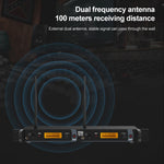 ระบบมอนิเตอร์หูไร้สาย XTUGA IEM1200 สำหรับนักร้องบนเวที ตัวรับสัญญาณแบบ Bodypack