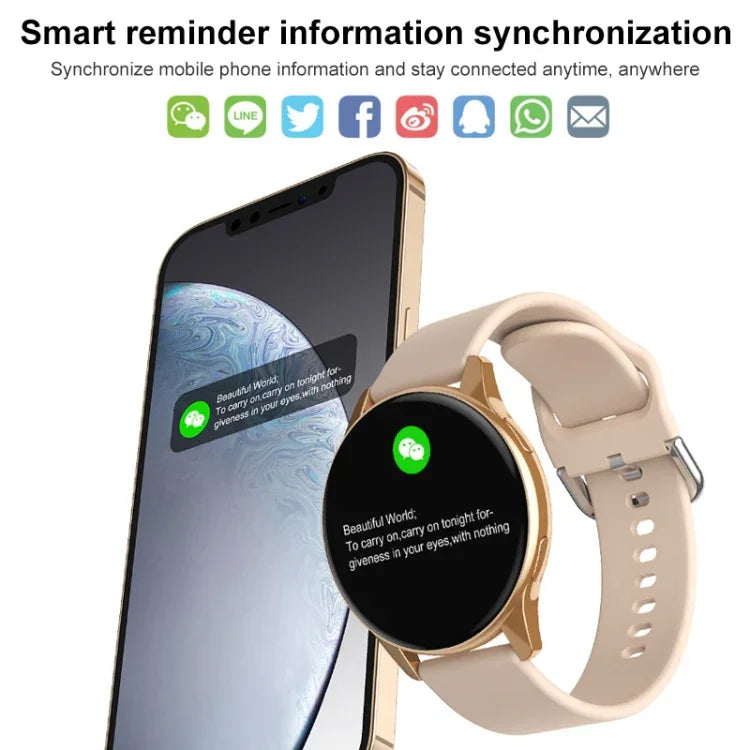 Lokmat T2 Pro สมาร์ทวอทช์หน้าจอสัมผัส IPS ขนาด 1.28 นิ้ว กันน้ำ รองรับการตรวจวัดอัตราการเต้นของหัวใจ / ความดันโลหิต