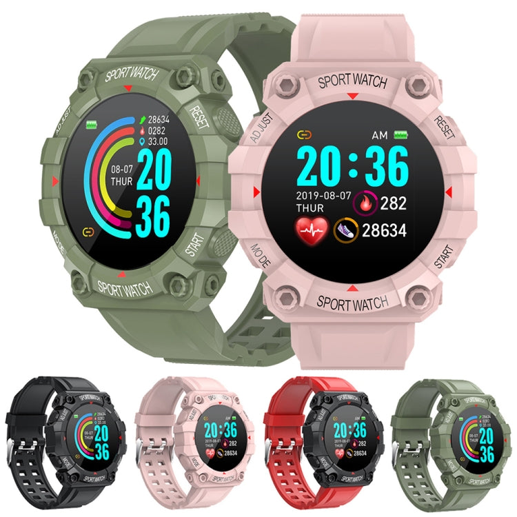 FD68 สมาร์ทวอทช์กีฬา หน้าจอสีทรงกลม 1.3 นิ้ว รองรับการตรวจวัดอัตราการเต้นหัวใจ / โหมดกีฬาหลายประเภท, FD68