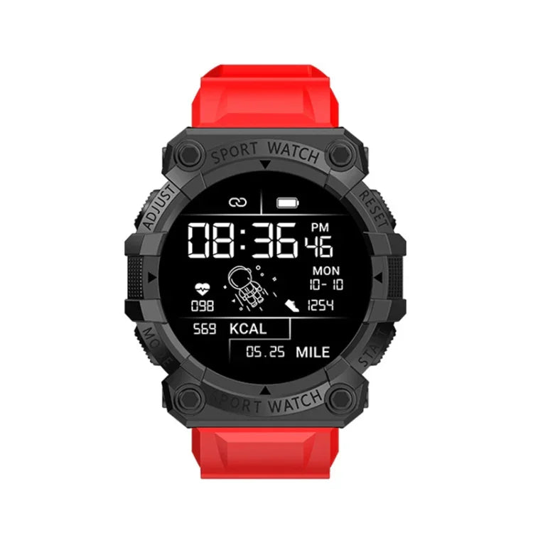 FD68S นาฬิกาสมาร์ทสปอร์ตหน้าจอสีทรงกลม 1.44 นิ้ว รองรับการวัดอัตราการเต้นหัวใจ / โหมดกีฬาหลายประเภท, FD68S