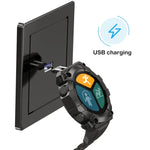 FD68S นาฬิกาสมาร์ทสปอร์ตหน้าจอสีทรงกลม 1.44 นิ้ว รองรับการวัดอัตราการเต้นหัวใจ / โหมดกีฬาหลายประเภท, FD68S