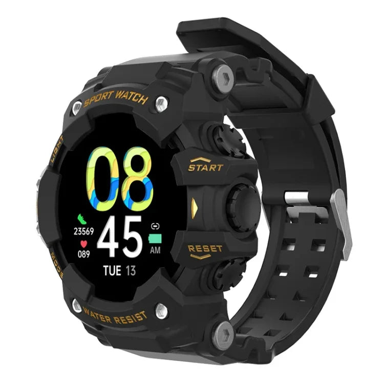 LC11 สมาร์ทวอทช์กีฬากลางแจ้งหน้าจอ TFT 1.28 นิ้ว กันน้ำ IP68 รองรับการตรวจวัดอัตราการเต้นหัวใจและความดันโลหิต