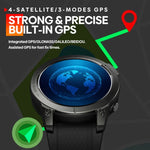 Zeblaze Stratos 3 สมาร์ทวอทช์หน้าจอ AMOLED ขนาด 1.43 นิ้ว กันน้ำ IP68 รองรับการโทร Bluetooth / GPS, Stratos 3