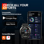 Zeblaze Stratos 3 สมาร์ทวอทช์หน้าจอ AMOLED ขนาด 1.43 นิ้ว กันน้ำ IP68 รองรับการโทร Bluetooth / GPS, Stratos 3