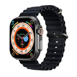T800 Ultra สมาร์ทวอทช์สายซิลิโคน Ocean ขนาด 1.99 นิ้ว รองรับวัดอัตราการเต้นหัวใจ / ECG, สายซิลิโคน Ocean (สีดำ), สายซิลิโคน Ocean (สีขาว), สายซิลิโคน Ocean (สีเหลือง)