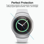 ฟิล์มกระจกนิรภัยแข็ง 9H หนา 0.2 มม. 2.15D ป้องกันการระเบิด ENKAY Hat-Prince สำหรับ Samsung Gear S2 สมาร์ทวอทช์ 2 ชิ้น