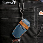 For Cadillac 5-button C091 Car Key Leather Protective Case, C091