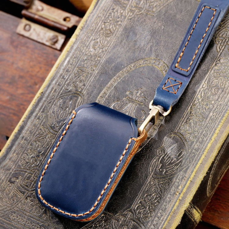 For Kia Sportage R / K5 / K4 / K2 / KX3 Hallmo B Style Car Cowhide Leather Key Protective Cover Key Case, C135