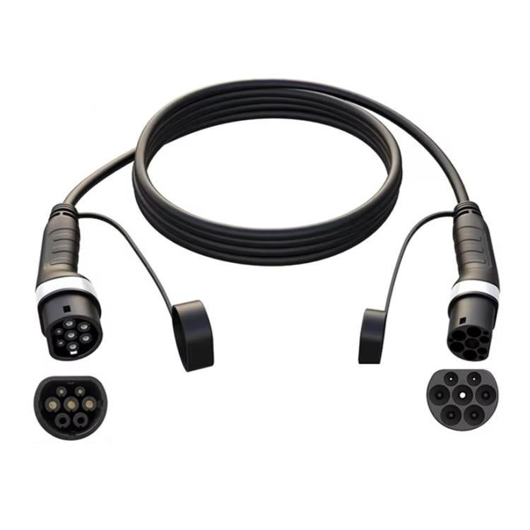 Feyree European Standard New Energy Electric Vehicle Charging Pile Double-ended Extension Cable, 250V 16A