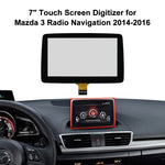 หน้าจอสัมผัสแบบ Capacitive ขนาด 7 นิ้วสำหรับรถ Mazda Axela 2014-2016 รุ่น BHP1611J0D, สำหรับ Mazda Axela 2014-2016
