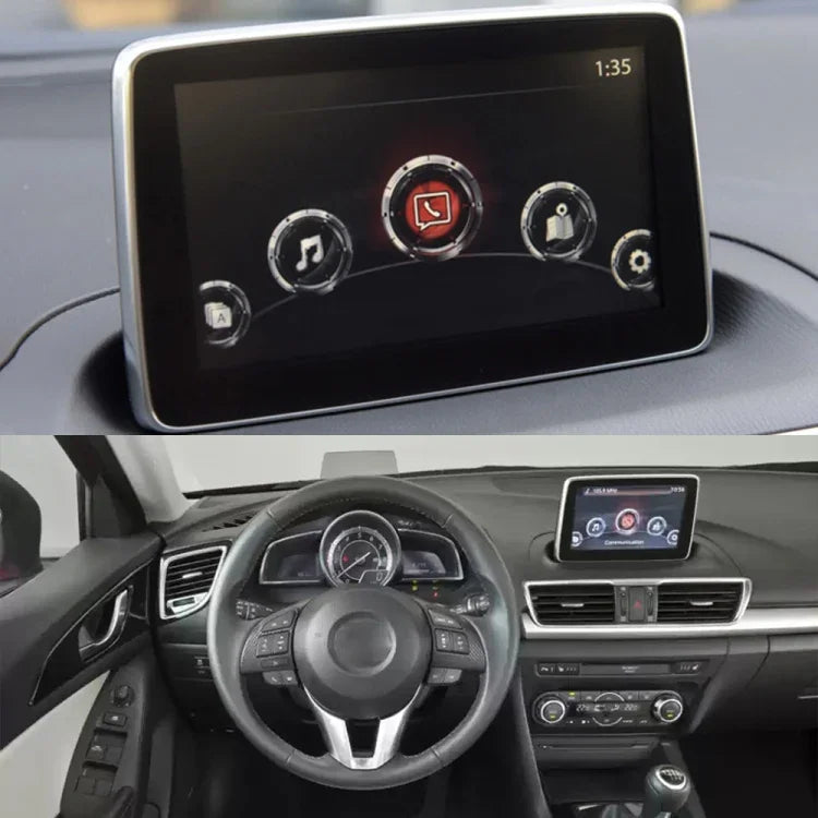 หน้าจอสัมผัสแบบ Capacitive ขนาด 7 นิ้วสำหรับรถ Mazda Axela 2014-2016 รุ่น BHP1611J0D, สำหรับ Mazda Axela 2014-2016