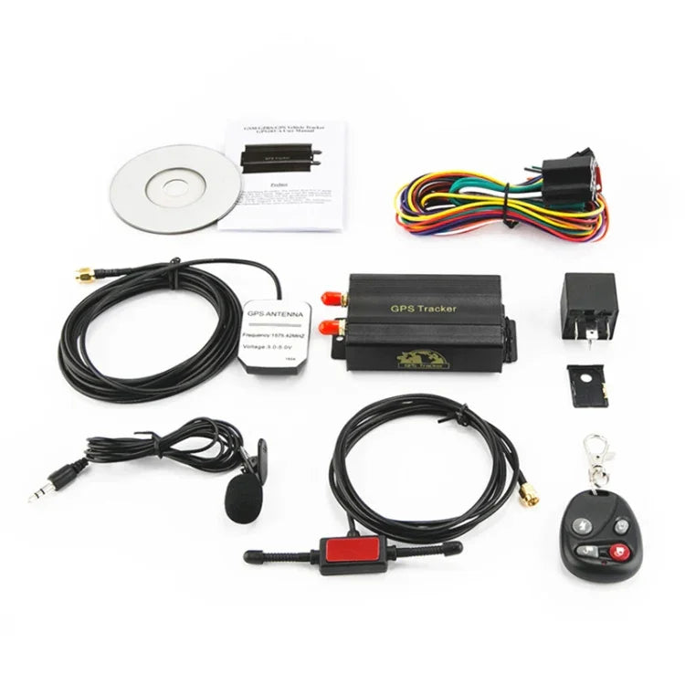 DEAOKE เครื่องติดตามรถยนต์ GPS 2G ป้องกันการโจรกรรม พร้อมรีโมทคอนโทรล, เครื่องติดตามรถยนต์ GPS พร้อมรีโมทคอนโทรล