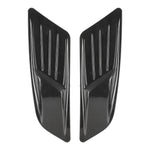 HD-713 1 Pair Car Hood Decorative Stickers Fender Air Vents Sticker(Carbon Fiber), Carbon Fiber