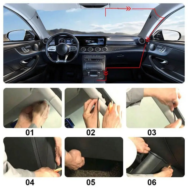 Q3 3 inch Car 1080P HD Single Recording Driving Recorder, Supports Automatic Loop Recording, Q3 Single Recording Driving Recorder