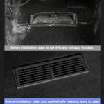 For Tesla Model Y 2pcs / Set Buckle Style Air Outlet Protective Cover Under Car Seat, Air Outlet Protective Cover