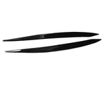 Pair Car Lamp Eyebrow Soft Decorative Sticker for Volkswagen Golf 7 / 7.5 2013-2018, For Volkswagen Golf 7 / 7.5 2013-2018