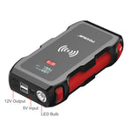 FOXSUR FJS-700 12V Car Multifunctional Wireless Charging Emergency Start Power Supply, FJS-700