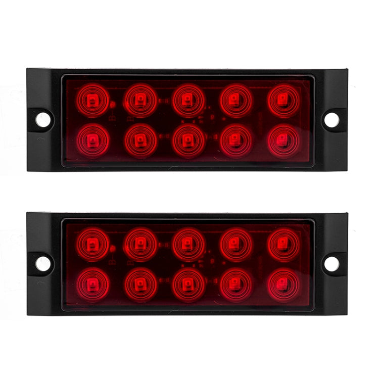 2pcs Car / Truck 10LEDs Side Marker Indicator Lights Bulb Lamp, MK-017(Orange), MK-017 (Red), MK-017 (White)