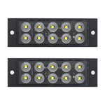 2pcs Car / Truck 10LEDs Side Marker Indicator Lights Bulb Lamp, MK-017(Orange), MK-017 (Red), MK-017 (White)