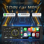 เครื่องรับวิทยุรถยนต์ขนาด 4 นิ้ว ความละเอียด 800x480P เครื่องเล่น MP5 รองรับ FM, บลูทูธ, การ์ด SD พร้อมรีโมท รุ่น F7805C